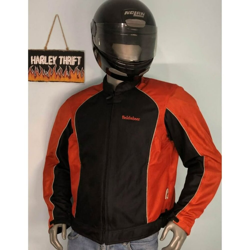 FIELDSHEER Motorcycle Riding Jacket Large Men, With Armor